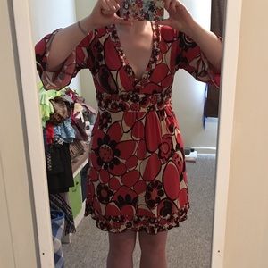 3/4 length sleeve dress